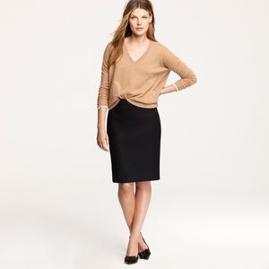 J. Crew No. 2 Wool Pencil Skirt